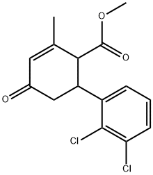 methyl 2',3'-dichloro-3-methyl-5-oxo-1,2,5,6-tetrahydro-[1,1'-biphenyl]-2-carboxylate Structure