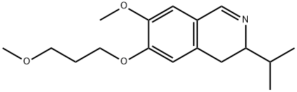 (S)-3-isopropyl-7-methoxy-6-(3-methoxypropoxy)-3,4-dihydroisoquinoline 구조식 이미지