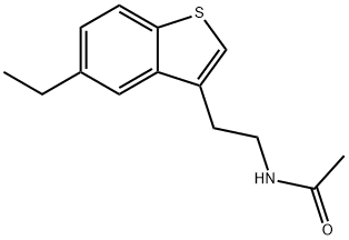 N-(2-(5-ethylbenzo[b]thiophen-3-yl)ethyl)acetamide Structure