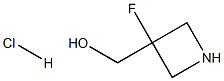 (3-Fluoroazetidin-3-yl)methanol hydrochloride Structure