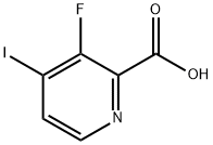 2-Pyridinecarboxylic acid, 3-fluoro-4-iodo- 구조식 이미지