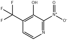 3-Pyridinol, 2-nitro-4-(trifluoromethyl)- Structure