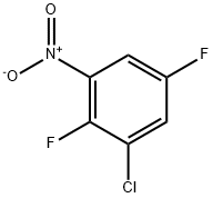 1-Chloro-2,5-difluoro-3-nitrobenzene 구조식 이미지