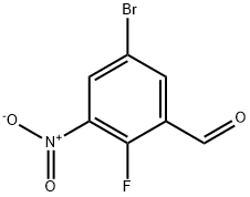 5-Bromo-2-fluoro-3-nitro-benzaldehyde Structure