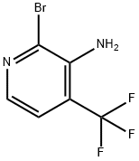 3-Amino-2-Bromo-4-(trifluoromethyl)pyridine Structure