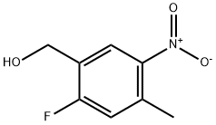 (2-Fluoro-4-methyl-5-nitro-phenyl)-methanol Structure