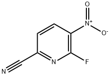 6-Fluoro-5-nitro-pyridine-2-carbonitrile 구조식 이미지