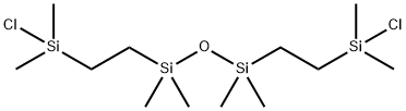 1,3-Bis(2-(Chlorodimethylsilyl)Ethyl)-1,1,3,3-TetramethylDisiloxane Structure