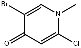 5-Bromo-2-chloro-1-methylpyridin-4(1H)-one Structure