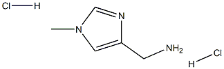 (1-methyl-1H-imidazol-4-yl)methanamine dihydrochloride 구조식 이미지