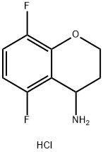 5,8-Difluorochroman-4-amine hydrochloride Structure
