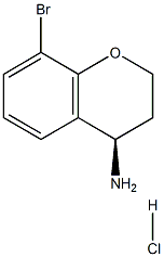 (R)-8-Bromochroman-4-amine hydrochloride 구조식 이미지