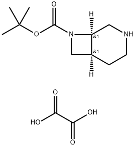 cis-oxalic acid bis(tert-butyl -3,8-diazabicyclo[4.2.0]octane-8-carboxylate) Structure
