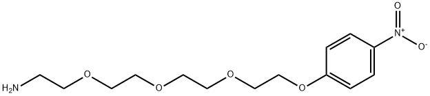 Ethanamine,2-[2-[2-[2-(4-nitrophenoxy)ethoxy]ethoxy]ethoxy]- 구조식 이미지