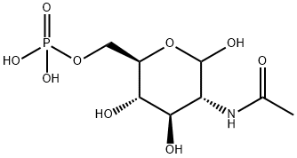 N-Acetyl-D-chondrosamine 6-phosphate Structure