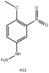 (4-Methoxy-3-nitro-phenyl)-hydrazine hydrochloride Structure