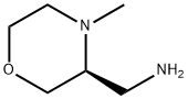 (S)-C-(4-Methyl-morpholin-3-yl)-methylamine Structure