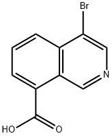 4-bromoisoquinoline-8-carboxylic acid 구조식 이미지