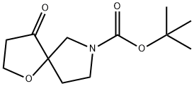 Tert-Butyl 4-Oxo-1-Oxa-7-Azaspiro[4.4]Nonane-7-Carboxylate Structure