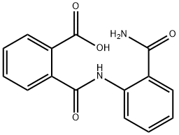 Benzoic acid,2-[[[2-(aminocarbonyl)phenyl]amino]carbonyl]-
 구조식 이미지