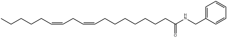 Linoleamide, N-benzyl- 구조식 이미지