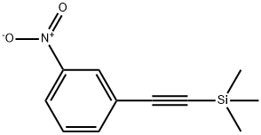 trimethyl((3-nitrophenyl)ethynyl)silane Structure