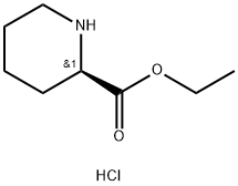 Ethyl (R)-piperidine-2-carboxylate HCl 구조식 이미지