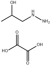 1-Hydrazinopropan-2-Ol Oxalate Structure