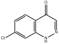 7-Chloro-1H-cinnolin-4-one Structure