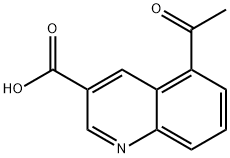 1854893-53-0 5-acetylquinoline-3-carboxylic acid