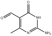 2-amino-6-methyl-4-oxo-3,4-dihydro-pyrimidine-5-carbaldehyde Structure