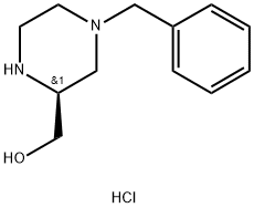 [(2S)-4-benzylpiperazin-2-yl]methanol dihydrochloride Structure