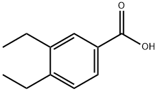 3,4-diethylbenzoic acid Structure