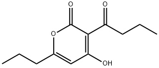 3-butyryl-4-hydroxy-6-propyl-2H-pyran-2-one 구조식 이미지