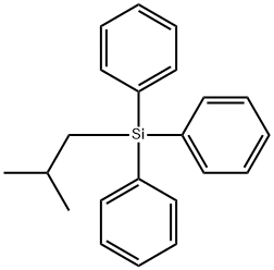 ISOBUTYLTRIPHENYLSILANE Structure