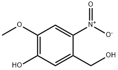 5-Hydroxymethyl-2-methoxy-4-nitro-phenol 구조식 이미지