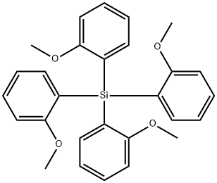 TETRAKIS(2-METHOXYPHENYL)SILANE Structure