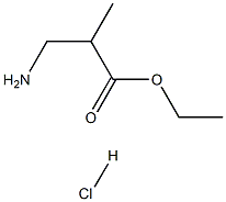 ethyl 3-amino-2-methylpropanoate hydrochloride Structure