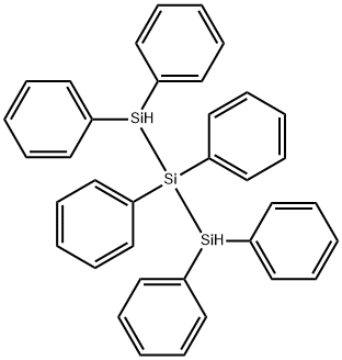 1,1,2,2,3,3-HEXAPHENYLTRISILANE Structure