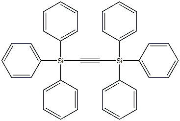 1,2-BIS(TRIPHENYLSILYL)ACETYLENE Structure