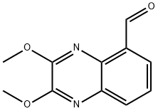 2,3-DIMETHOXY-QUINOXALINE-5-CARBALDEHYDE(WXG01339) 구조식 이미지