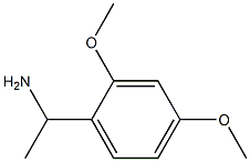 1-(2,4-DIMETHOXYPHENYL)ETHAN-1-AMINE 구조식 이미지