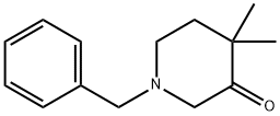 1-Benzyl-4,4-dimethyl-piperidin-3-one Structure