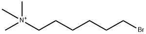 6-(N,N,N-trimethylammonio)hexyl bromide 구조식 이미지