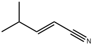 (E)-4-methylpent-2-enenitrile 구조식 이미지