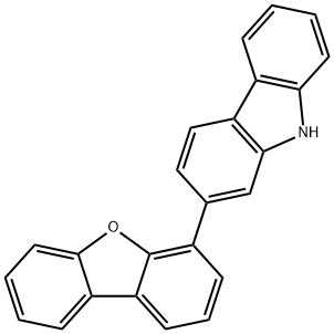 2-(DIBENZOFURAN-4-yl)CARBAZOL Structure