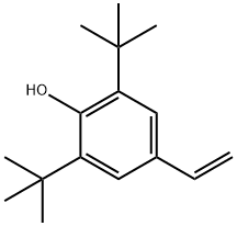 2,6-ditert-butyl-4-vinylphenol Structure