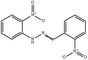 (1E)-1-(2-nitrobenzylidene)-2-(2-nitrophenyl)hydrazine 구조식 이미지