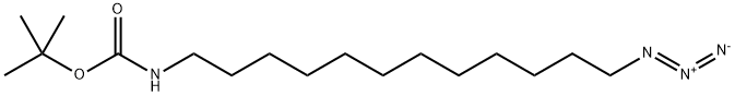 N-Boc-12-azidododecan-1-amine 구조식 이미지