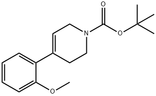 tert-butyl 4-(2-methoxyphenyl)-5,6-dihydropyridine-1(2H)-carboxylate Structure